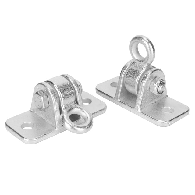 Colgador de Columpio, Platón Fijo de 2 sets, Gancho Colgante de Vida útil Larga, Estabilidad para Columpios Al Aire Libre Hamacas Colgantes Sillas de