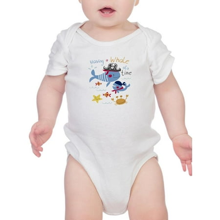 

A Whale Of A Pirate Time Bodysuit Infant -Image by Shutterstock Newborn