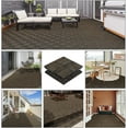 thumbnail image 4 of YANG2 27PCS Patio Deck Tiles Interlocking Wood Decking Floor Tiles 12 x 12in for Outdoor & Indoor Patio Garden Deck Poolside-Black-12 Slat, 4 of 10