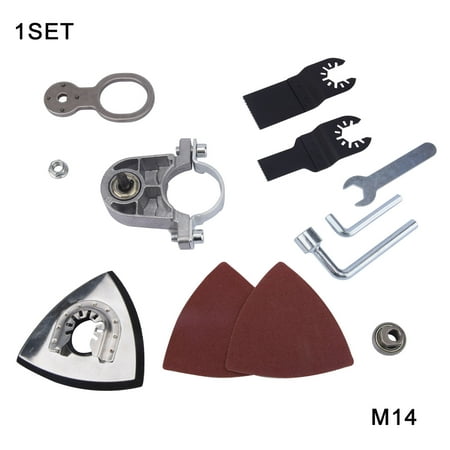 

13pcs Refitting Head Open Hole Woodworking Angle Grinder Adapter Set Polishing