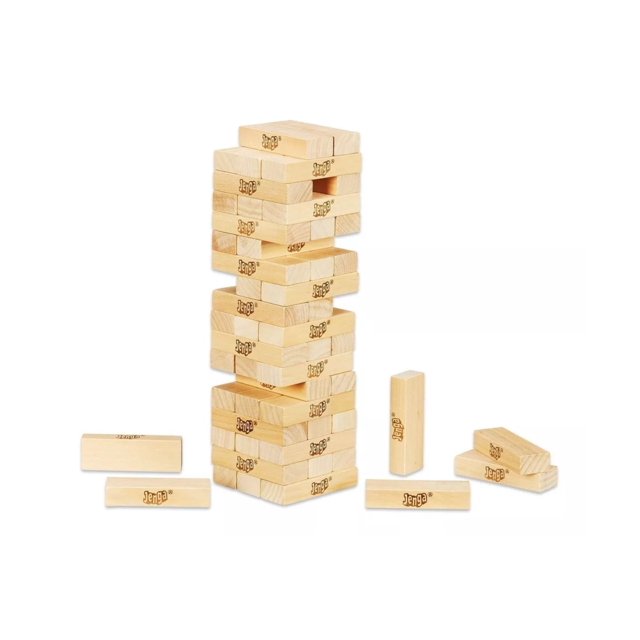 Juego De Jenga Clásico De Bloques De Madera