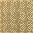 thumbnail image 1 of Ahgly Company Indoor Square Abstract Brown Modern Area Rugs, 7' Square, 1 of 4