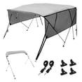 thumbnail image 1 of Funda Bimini Top Boat VEVOR 4 Bow de 8 pies x 1,37 m x 2,16 -2,29 m, 1 of 9