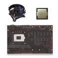 thumbnail image 2 of Sidaley Placa base de computadora de velocidad rápida DDR4 LGA1151 placa de minería 4 pines 24 pines puerto de alimentación piezas de actualización Kits de mantenimiento de impresoras No.06, 2 of 6