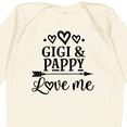 thumbnail image 4 of Inktastic Gigi and Pappy Love Me Girls Long Sleeve Baby Bodysuit, 4 of 5