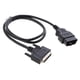 thumbnail image 2 of OBDii 16 Pines a Db25 25pin Cable de Conversión Extensión Herramienta de Diagnóstico, 2 of 9