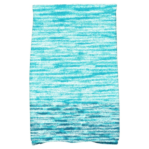 Simply Daisy 18" x 30" Ocean View Geometric Print Hand Towel