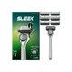 thumbnail image 1 of Afeitadora DORCO SLEEK de 6 hojas con mango + 7 cartuchos, 1 of 7