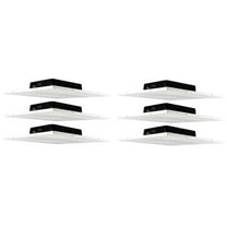 6) Rockville DCS8T 70V Commercial Drop Ceiling Tile Speakers 4 Office/Restaurant