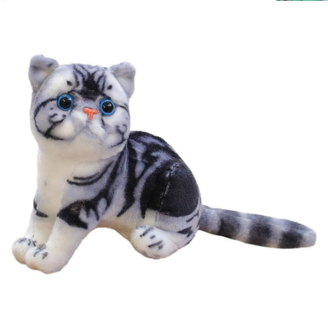 Gatos, muñecos de animales, colección, figuritas bonitas, adorables peluches, juguetes para niñas, niños y adultos