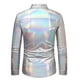 thumbnail image 3 of Blusa y camisa de manga larga con cuello vuelto para hombre, traje de escenario, moda informal, cuello vuelto, botones, camisa de manga larga, blusa para hombre, 3 of 3