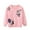 Z8 Pink, variant on Kids Toddler Baby Girls Spring Autumn Animal Print Sweatshirts Cotton Casual Crew Neck Long Sleeve Tops Pullover Sweater Shirt 1-2T