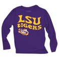 thumbnail image 2 of Infant Wes & Willy  LSU Tigers Long Sleeve Top and Striped Tri-Blend Leggings Set, 2 of 3