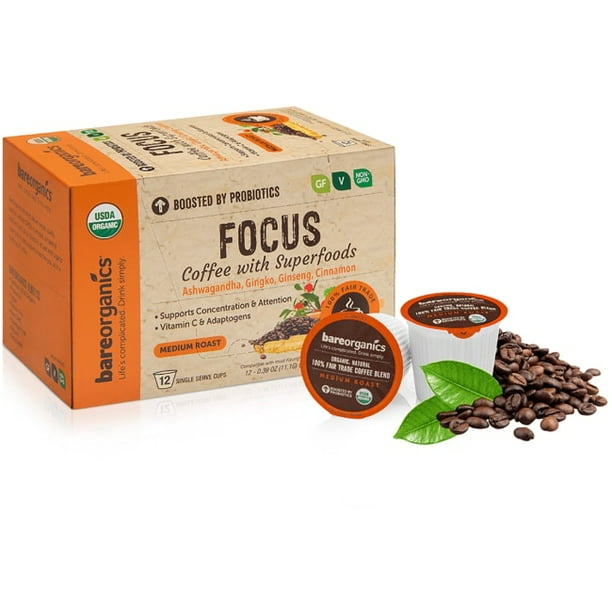 Focus Coffee with Superfoods 12 Ct