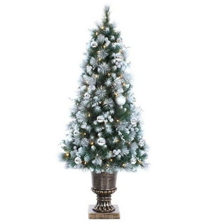 northlight 4 ft lighted pre decorated potted canadian northlight 4 ft lighted pre decorated potted canadian