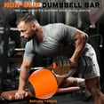 thumbnail image 6 of GIKPAL 66lb 4-in-1 Adjustable Dumbbells Set Free Weight Set with Connector Used as Barbell, Kettlebells, Push up Stand, Fitness Exercises for Home Gym Suitable Men/Women, 6 of 7