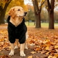 thumbnail image 2 of Dog Sweaters for Large Dogs Pet Hoodie Clothes Warm Soft Pet Coats Hooded Sweatshirt Dog Sweaters for Extra Large Dogs(Black), 2 of 5