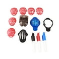 thumbnail image 2 of 12Pcs  Ball Marker Alignment Kit for Golfing Skills Improvement, Portable and Easy to Use, Make  More Fun, Letter Templates, Mixed Color Pen, 2 of 8