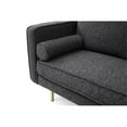 thumbnail image 5 of Pemberly Row Mid-Century Contemporary Fabric Sofa in Charcoal, 5 of 6