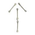 thumbnail image 2 of lionlar 2X 100pcs Straight Metal Bar Connectors Bails Jewelry Making Findings, 2 of 6