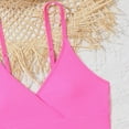 thumbnail image 6 of TOWED22 Girls 3 Piece Bathing Suit Summer Swimsuit UPF Bikini Set with Rash Guard Top and Cover Up Pants Hot Pink,9-10 Y, 6 of 6