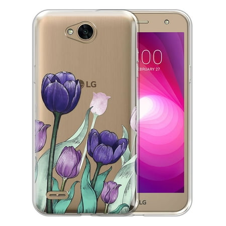 FINCIBO Soft TPU Clear Case Slim Protective Cover for LG X Power 2 LV7 5.5