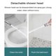 thumbnail image 4 of Cabezal De Ducha Ducha De Refuerzo De Mano 360 Grados Rotación De Alta Presión Ahorro De Agua Pulverización Ducha De Hélice Con 100 Orificios De Salida Interruptor De Parada De Agua Para Baño seitruly HA028123-02, 4 of 6