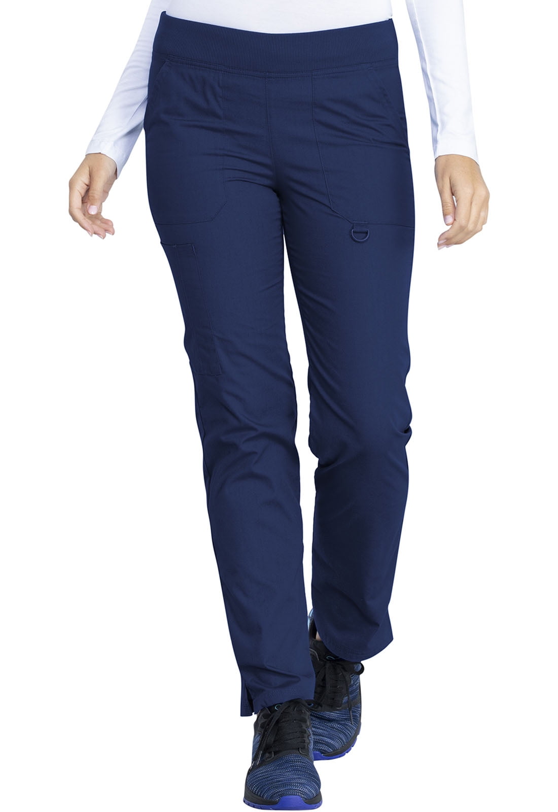 Dickies EDS Signature Scrubs Pant for Women Mid Rise Tapered Leg Pull ...