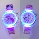thumbnail image 2 of Envío Gratis, relojes para niños de unicornio, fuente de luz de Flash colorida, Reloj para niños de Pony de dibujos animados, Juguetes para bebés, Reloj Infantil Gao Jinjia LED, 2 of 2