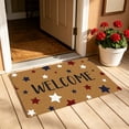 thumbnail image 5 of Fourth of July Doormat, Absorbent Stain Resistant Independence Day Mat, Non-Slip Front Door Patriotic Welcome Rug 15.7x23.6in, 5 of 6