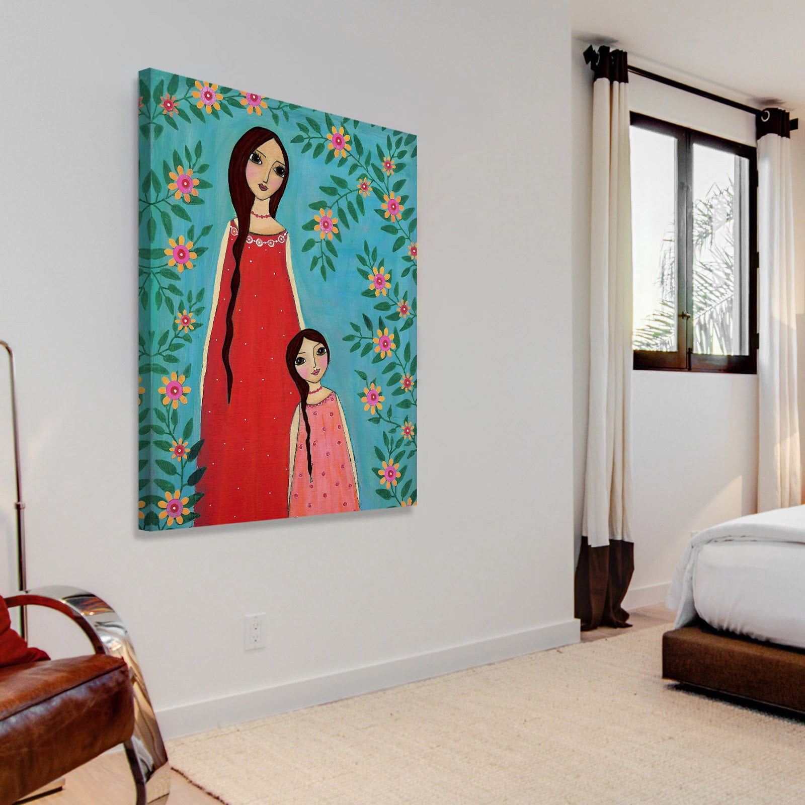 Marmont Hill So Alike Print on Wrapped Canvas
