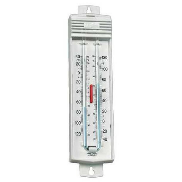 TAYLOR 546035 Analog Thermometer, 40 Degrees to 120 Degrees F for Wall