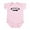 Petal Pink, variant on CafePress - The Mic Drop Infant Bodysuit - Baby Light Bodysuit, Size Newborn - 24 Months