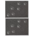 thumbnail image 1 of Shisuyan 2Pcs Cat Litter Mat PVC Pet Mat Adorable Litter Box Mat Non-slip Cat Litter Mat, 1 of 9