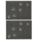 thumbnail image 1 of KAKOWELY 2 alfombrillas de PVC para arena de gatos, adorables alfombrillas antideslizantes para caja de arena., 1 of 4