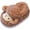 1Brown, variant on Toddler Kids Cute Cartoon Winter Fuzzy Slippers Boys Girls Comfy Memory Foam Soft Sole Slip on Warm House Shoes Coffee 8 Toddler