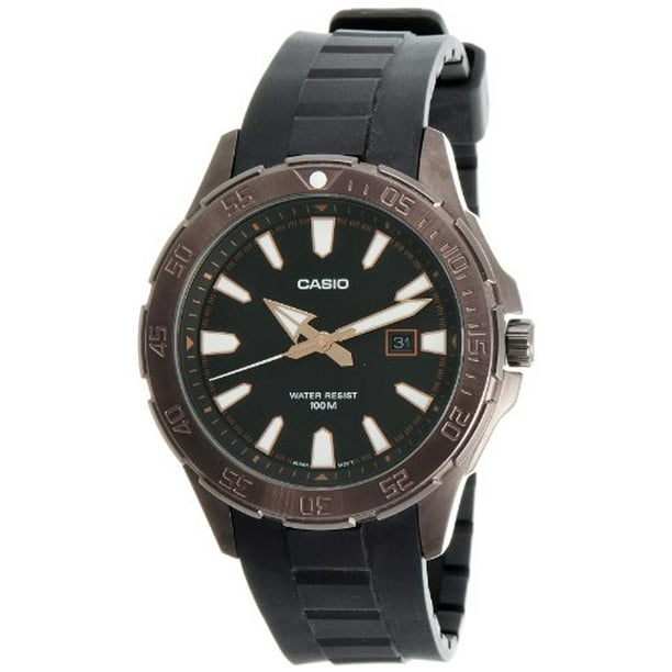 Casio - Casio Enticer Analog Black Dial Men's Watch - MTD-1073-1A3VDF (A699) - Walmart.com