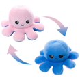 thumbnail image 4 of Reversible Octopus Plush Toy Stuffed Animal Doll Game Toy 20cm 30cm 40cm Short Plush Filled with PP Cotton (orange to yellow,40cm), 4 of 7