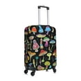 thumbnail image 3 of Balery Bright Mushrooms Luggage Cover Protector, Scratch And Dirt Resistant, Fits 18-32 Inch Luggage - Small, 3 of 9