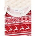 thumbnail image 3 of CARETOO Christmas Family Pajamas Matching Sets Plaid Xmas Deer Print Sleepwear for Family Men Women, 3 of 15