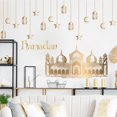 thumbnail image 5 of Ramadan Stickers Wall Decals Wall Sticker Islamic Muslim Wall Decals Stickers Mubarak Ramadan Lantern Star Decor For Home Living Room Bedroom Decorations Wallpaper 50% 0ff Clearance!, 5 of 8