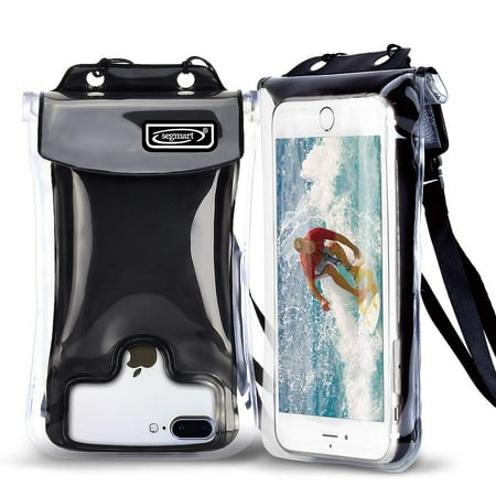 Waterproof Case for iphone XS MAX, Self-Floating IPX8 Waterproof Phone Pouch Dry Bag Compatible for iPhone XR/XS/8/8P/7/7P Galaxy up to 6.5