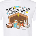 thumbnail image 4 of Inktastic Jesus is the Reason for the Season Christmas Nativity T-Shirt, 4 of 5