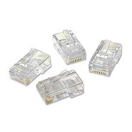 Ez -RJ45 Cat5/5e Plug Connectors - 50 Pieces