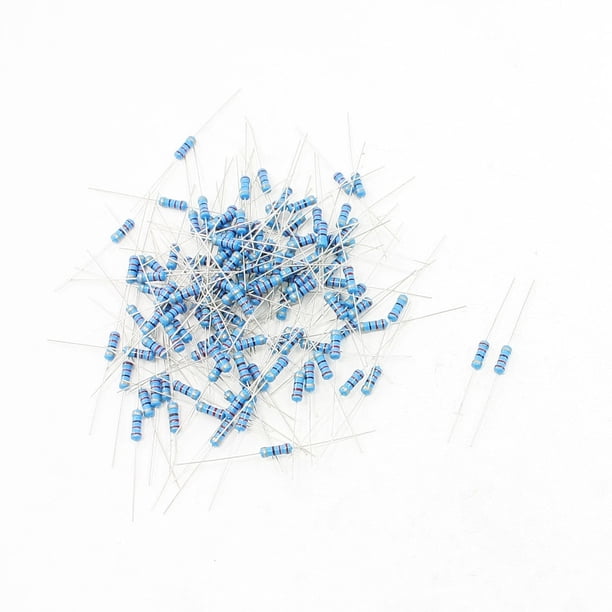 130 pcs Resistencias de película de carbón de Componentes Eléctricos fijo de 220 ohm 1/2 W