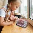 thumbnail image 1 of Cama de princesa de doble capa, casa de juegos, juguetes, litera de estilo europeo, camas de muñecas de juguete desmontadas, regalos navideños para familiares y niños., 1 of 5