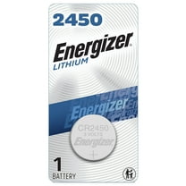 Energizer CR2450 Coin Batteries (1 Pack), 2450 3V Lithium Batteries, Long-Lasting Power Compatible with Key Fobs, Remotes, Medical Devices and more