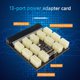 thumbnail image 3 of Kuymtek ATX 13X 6 8Pin 1200W Adaptador de fuente de alimentación de arranque Tarjeta convertidora de 12V para BTC, 3 of 9