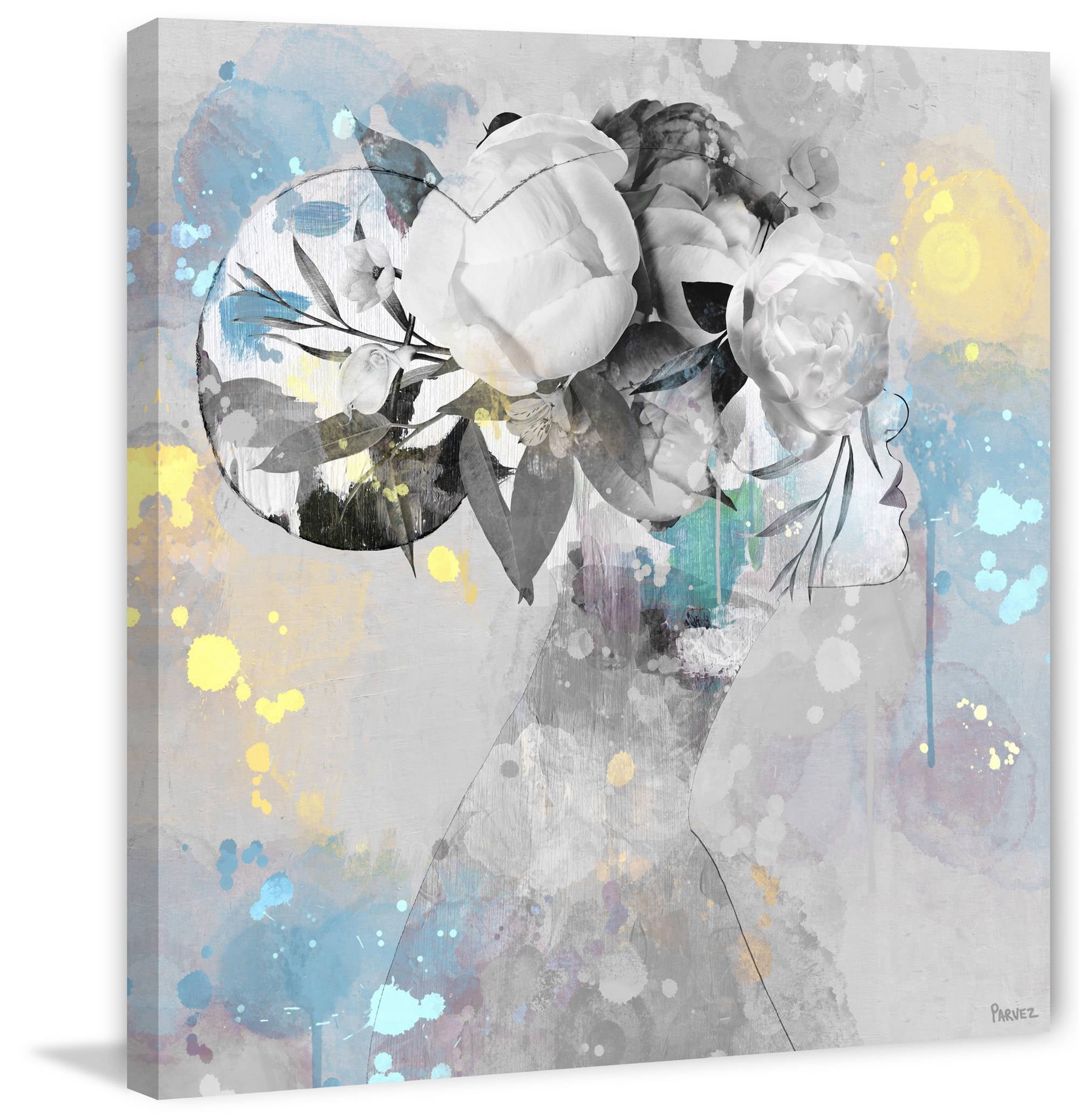 Parvez Taj Elegant Bun II Canvas Wall Art