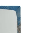 thumbnail image 2 of Ambesonne East Fitted Sheet, Ornate Northern Palace, Twin XL Size, White Green Blue, 2 of 2